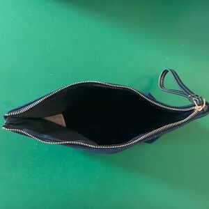 Madewell Denim Zip Wristlet